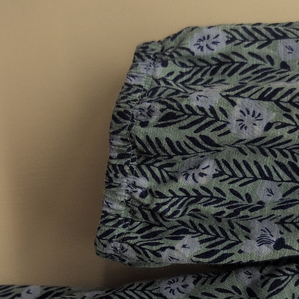 Style & Co. Blue Patterned Blouse - Picture 3 of 3